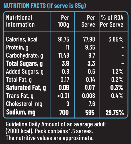 Surimi Crab Sticks | 8 pcs